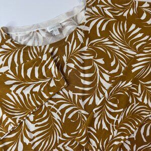 Garnet Hill Silk Organic Cotton Blend Sweater Large Long Sleeve